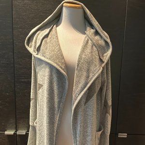 not for sale Sweet Romeo Long Hoodie Cozy Duster Cardigan Gray Size XS